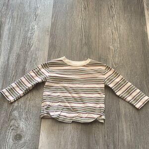 Little Planet Cozy Striped Long Sleeve Kids Tee